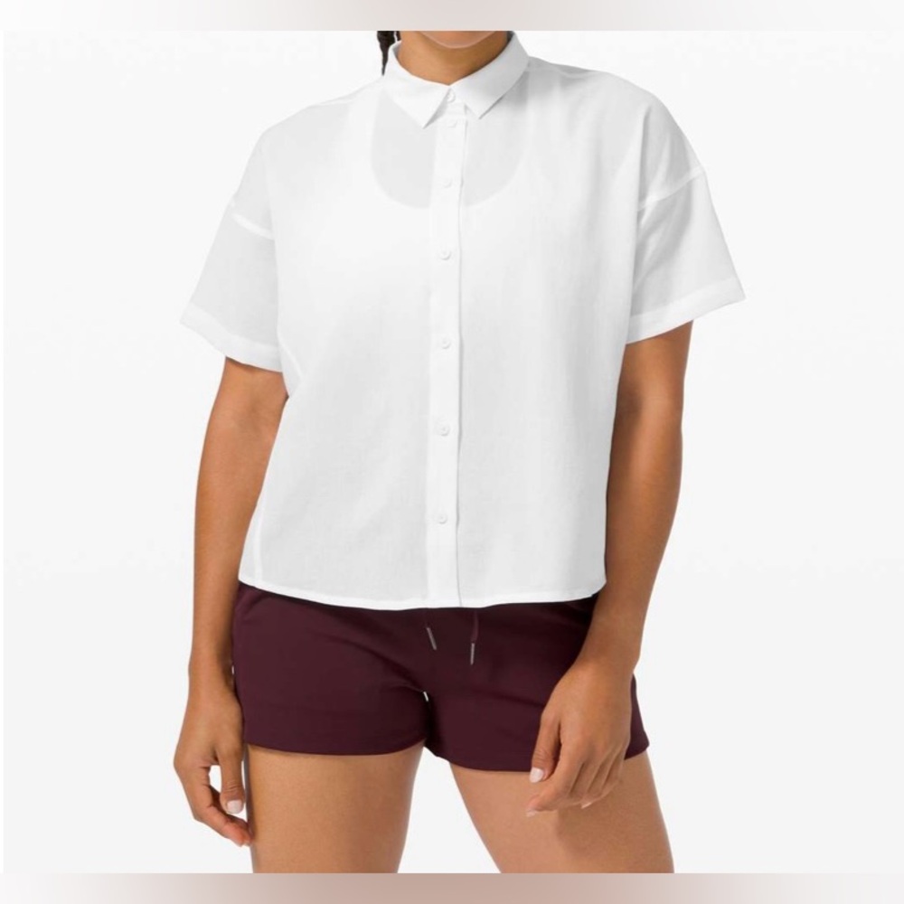 Lululemon-Full Day Ahead Shirt Sleeve